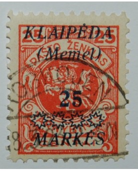 Klaipėda/Memel, Mi 137, ʘ