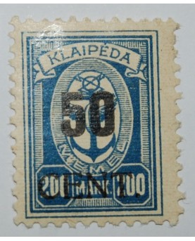 Klaipėda/Memel, Mi 197, *