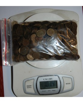 Sovietų Sąjunga. 1 kapeika, 1000 vnt, 1 kg (1961-1991)