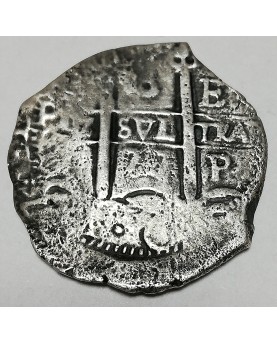 Bolivija/Bolivia. 8 reales, 1677 PE,  POTOSI