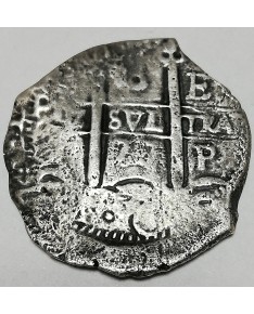 Bolivija/Bolivia. 8 reales, 1677 PE,  POTOSI