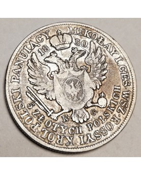 Lenkija. 5 zlotych, 1830...