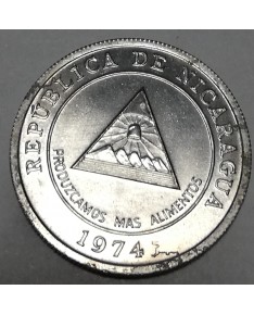 Nikaragva/Nicaragua. 5 Centavos, 1974 m., FAO. UNC