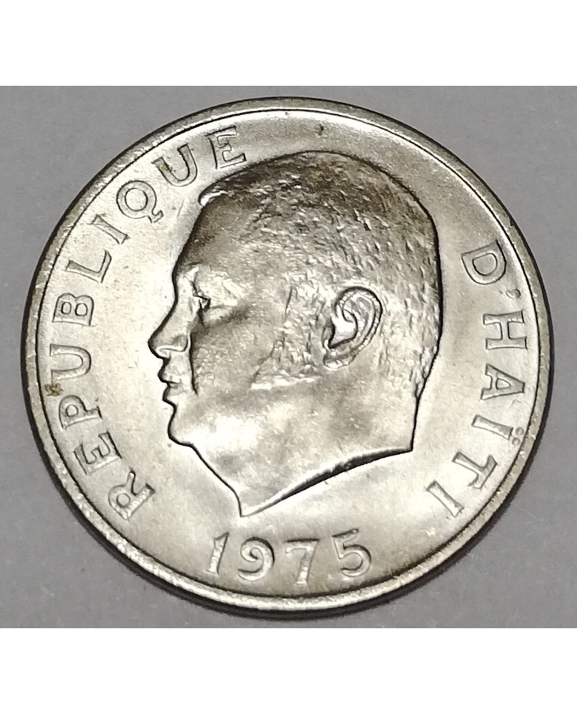Haitis/Haiti. 5 Centimes, 1975 m.. FAO. UNC Haitis/Haiti. 5 Centimes, 1975 m.. FAO. UNC