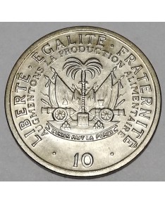 Haitis/Haiti. 10 Centimes, 1975 m.. FAO. UNC