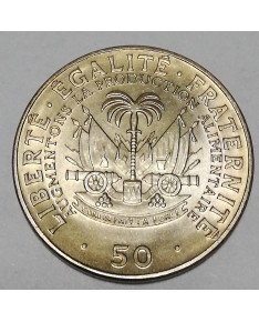 Haitis/Haiti. 50 Centimes, 1972 m. FAO. UNC