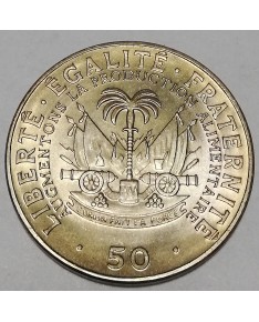 Haitis/Haiti. 50 Centimes, 1972 m. FAO. UNC