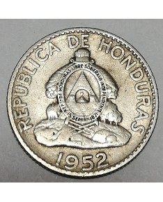 Honduras/Hondūras. 20 centavos, 1952 m.