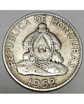 Honduras/Hondūras. 20 centavos, 1952 m.