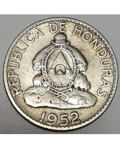 Honduras/Hondūras. 20 centavos, 1952 m.