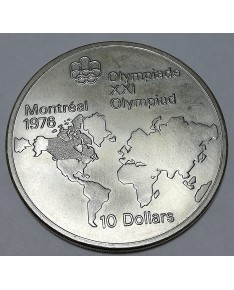 Kanada/Canada. 10 dollars, 1976, UNC. MONTREAL