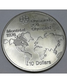 Kanada/Canada. 10 dollars, 1976, UNC. MONTREAL