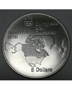 Kanada/Canada. 5 dollars, 1973, UNC. MONTREAL