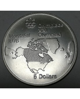 Kanada/Canada. 5 dollars, 1973, UNC. MONTREAL