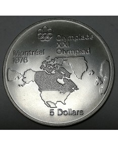 Kanada/Canada. 5 dollars, 1973, UNC. MONTREAL