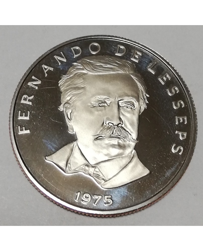 Panama. 50 centesimos, 1975 m., PROOF Panama. 50 centesimos, 1975 m., PROOF