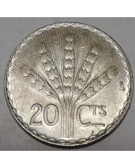 Urugvajus/Uruguay. 20 Centesimos, 1942 m.