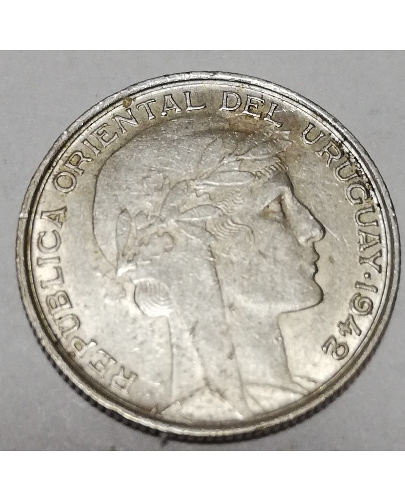 Urugvajus/Uruguay. 20 Centesimos, 1942 m.