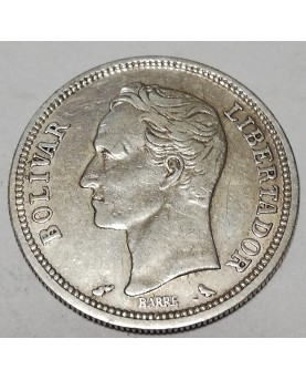 Venesuela/Venezuela. 1 Bolivar, 1960 m.