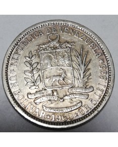 Venesuela/Venezuela. 1 Bolivar, 1960 m.