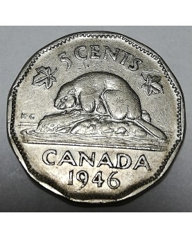 Kanada/Canada. 5 cents,...