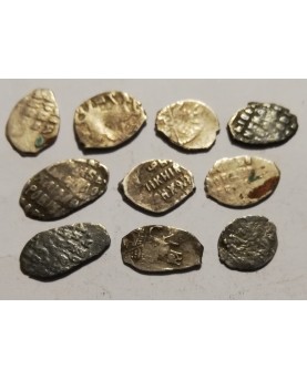 Rusija. Kapeika, XVI a. Michailas Fiodorovičius (Romanovas), 10 vnt