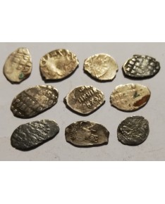 Rusija. Kapeika, XVI a. Michailas Fiodorovičius (Romanovas), 10 vnt