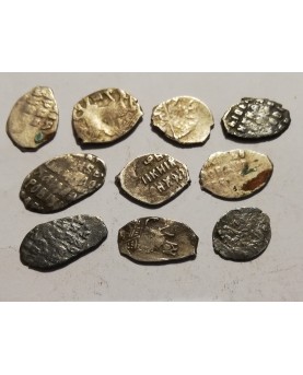 Rusija. Kapeika, XVI a. Michailas Fiodorovičius (Romanovas), 10 vnt