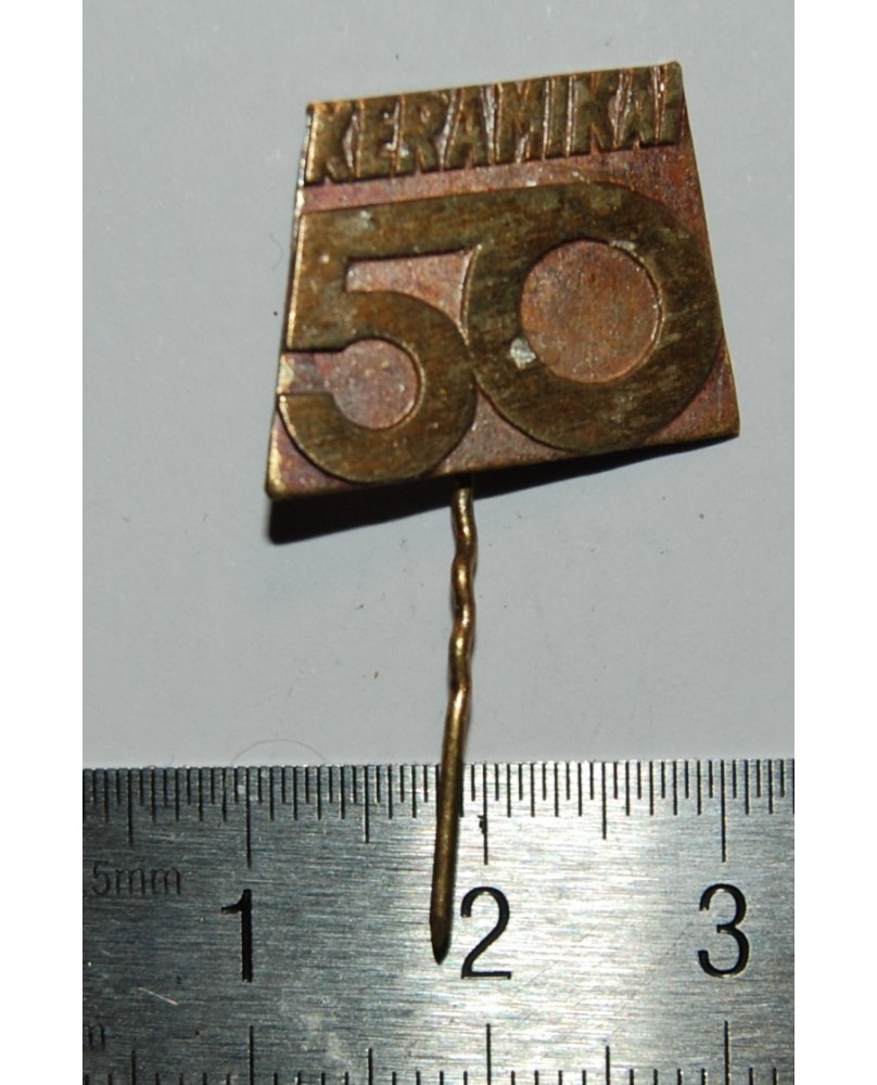 Ženkliukas "Keramikai 50"