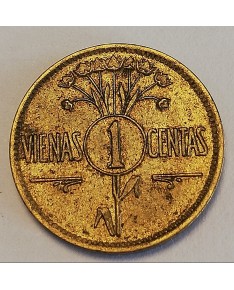 Lietuva. 1 centas, 1925 m.
