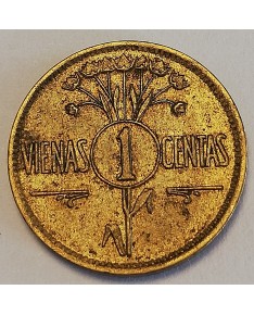 Lietuva. 1 centas, 1925 m.