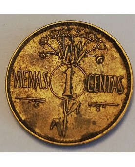 Lietuva. 1 centas, 1925 m.