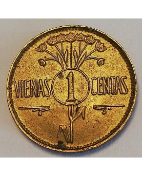 Lietuva. 1 centas, 1925 m.