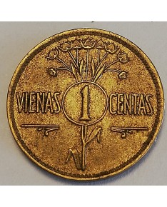 Lietuva. 1 centas, 1925 m.