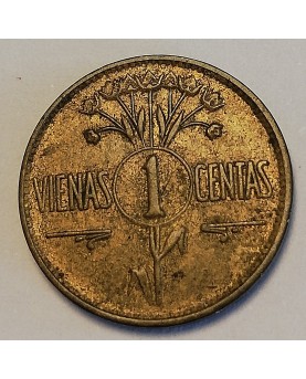 Lietuva. 1 centas, 1925 m.