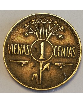 Lietuva. 1 centas, 1925 m.