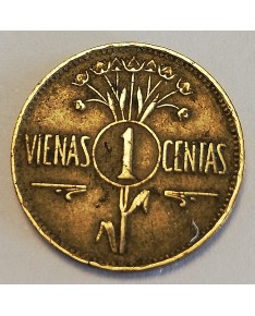 Lietuva. 1 centas, 1925 m.