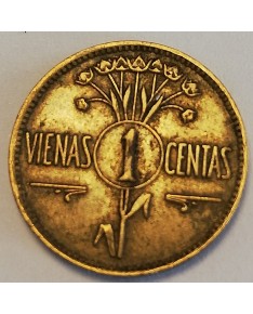 Lietuva. 1 centas, 1925 m.