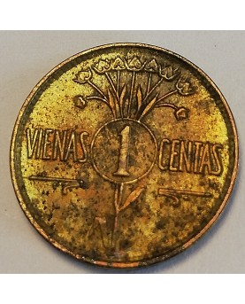 Lietuva. 1 centas, 1925 m.