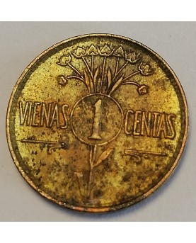 Lietuva. 1 centas, 1925 m.