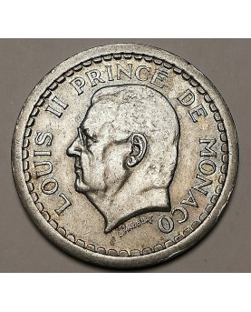 Monakas/Monaco. 2 Francs, 1943