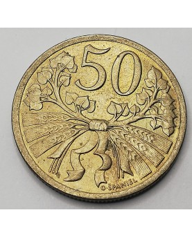 Čekoslovakija. 50 Haléřů, 1931