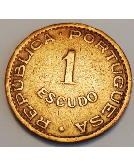 Angola. 1 Escudo, 1953 m.