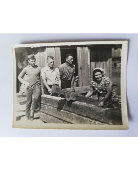 Senovinė namo statytojų...