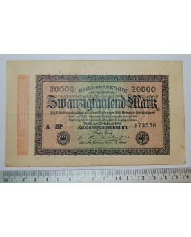Vokietija. 1000 markių, 1922 m. U288222 (b001)