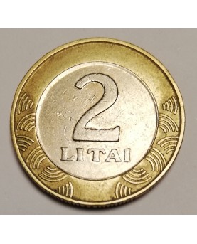 Lietuva. 2 Litai, 2001 m.