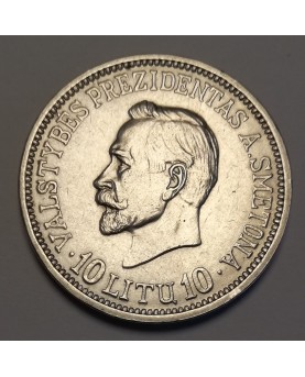 Lietuva. 10 litų, 1938 m.,...