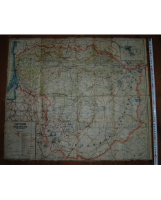 Lietuviškas ikikarinis Europos žemėlapis (34x24 cm), (n083)