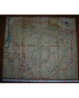 Lietuviškas ikikarinis Europos žemėlapis (34x24 cm), (n083)