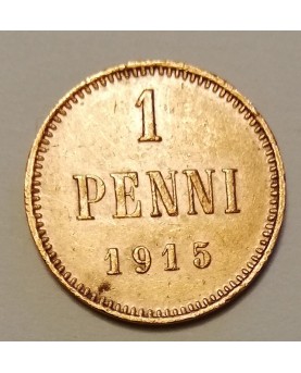 Suomija/Finland. 1 Penni, 1915